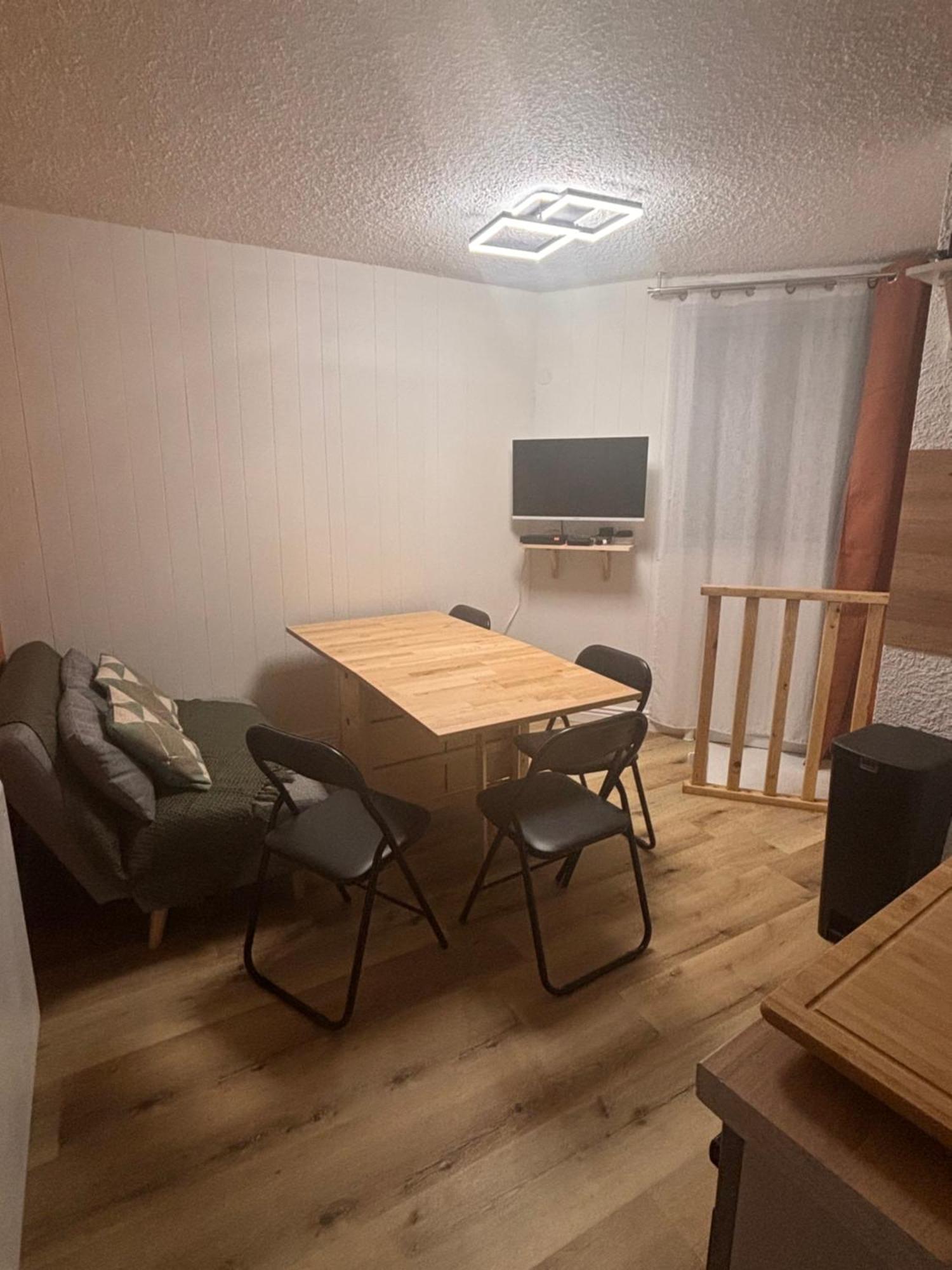 Studio Souplex Refait A Neuf Au Pied Des Pistes Orcières Εξωτερικό φωτογραφία